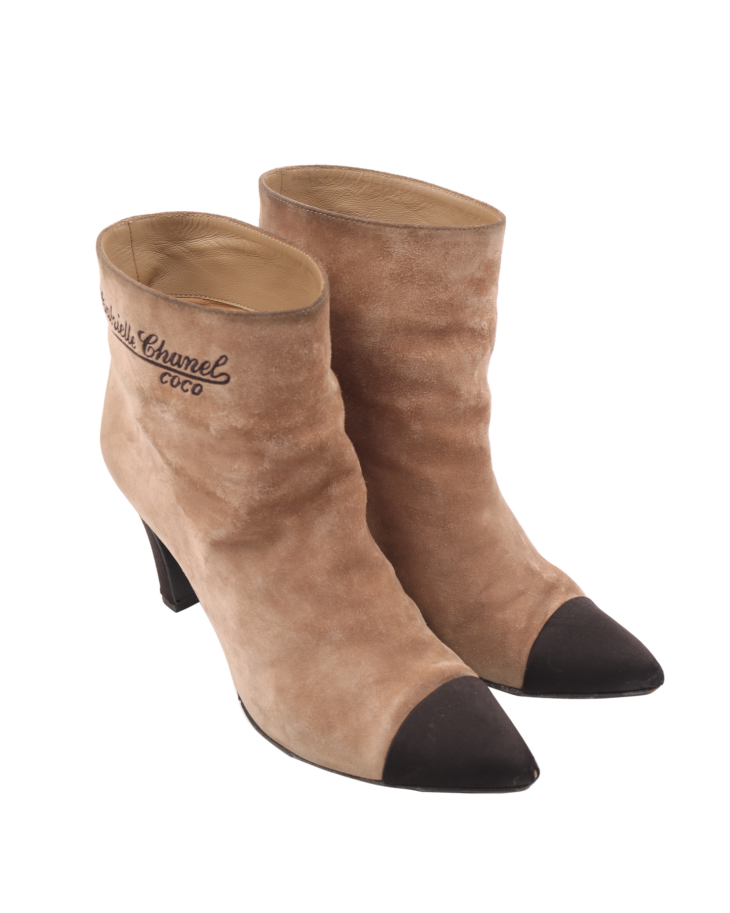 Suede 'Chanel Coco' Boots