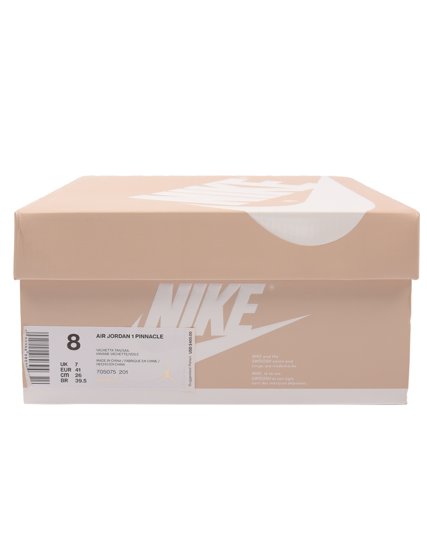 Air Jordan 1 Pinnacle Vachetta Tan