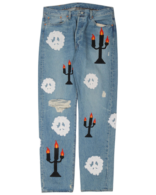 Virgil Abloh Levi's Chain Stitch Jeans