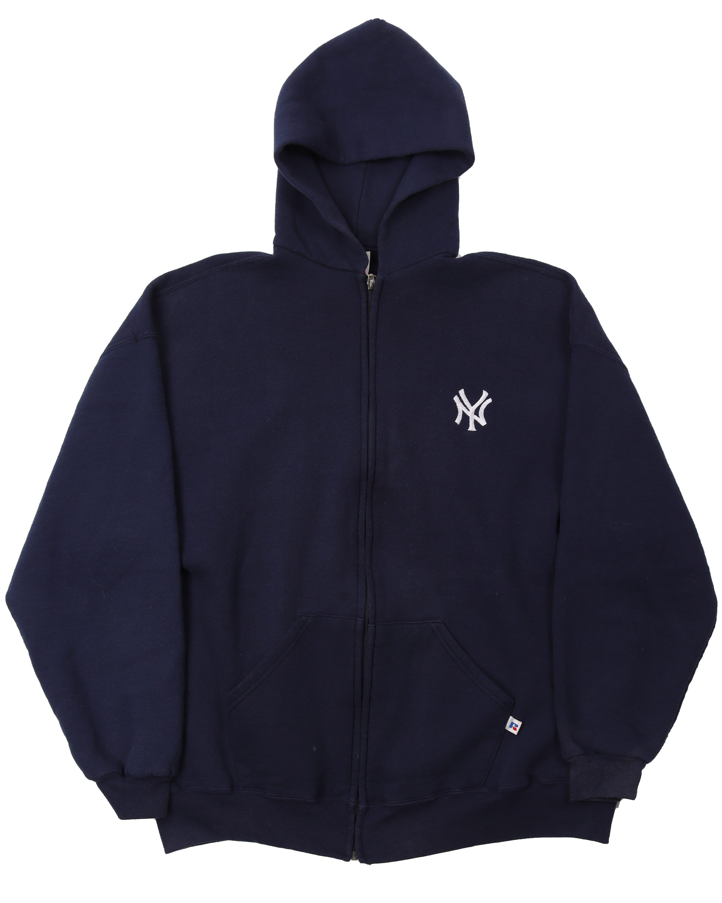yankees zip up hoodie