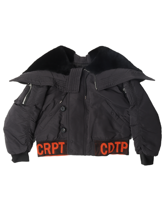 Sterling Ruby AW14 Cropped Bomber Jacket