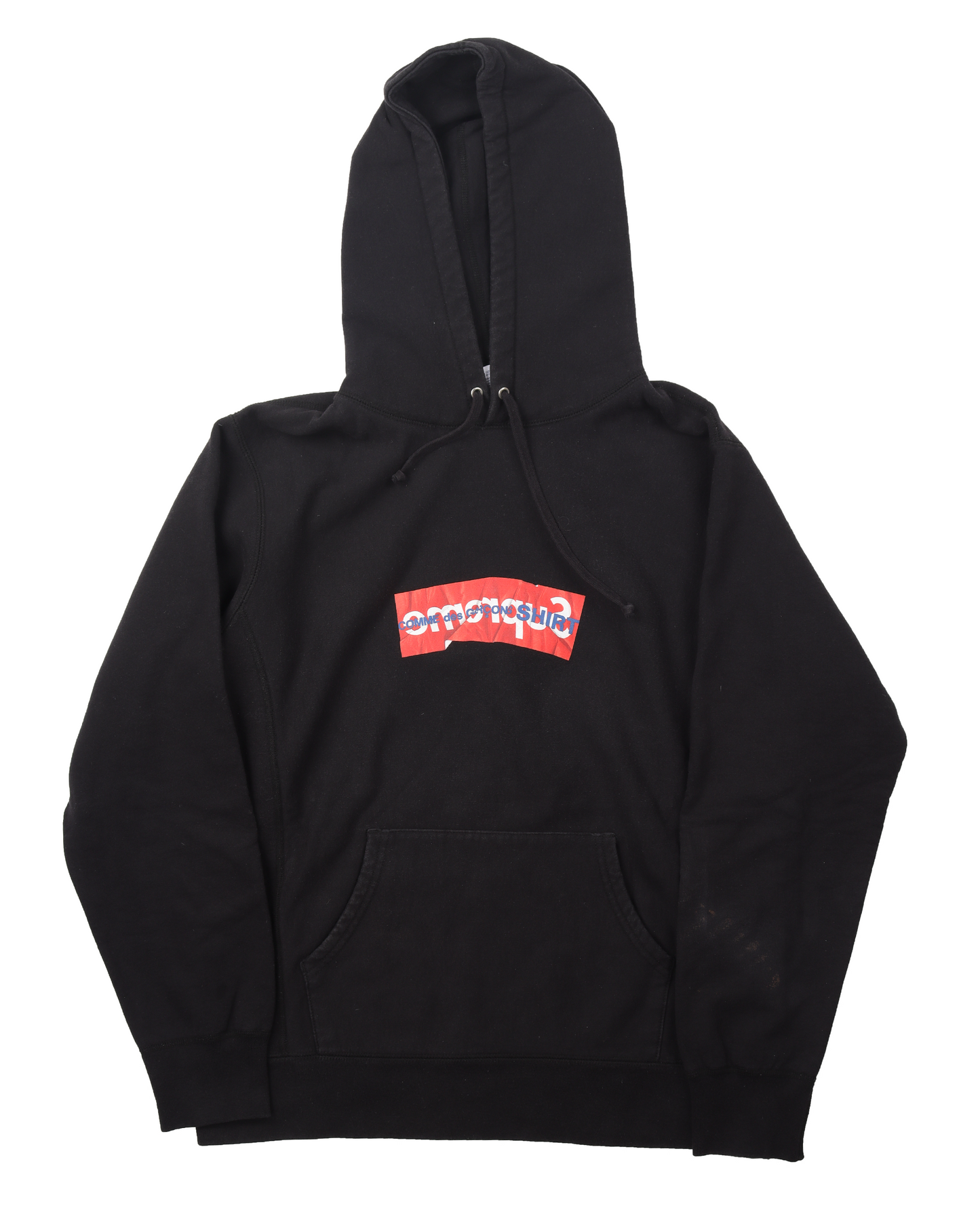 Comme Des Garcons Box Logo Hoodie