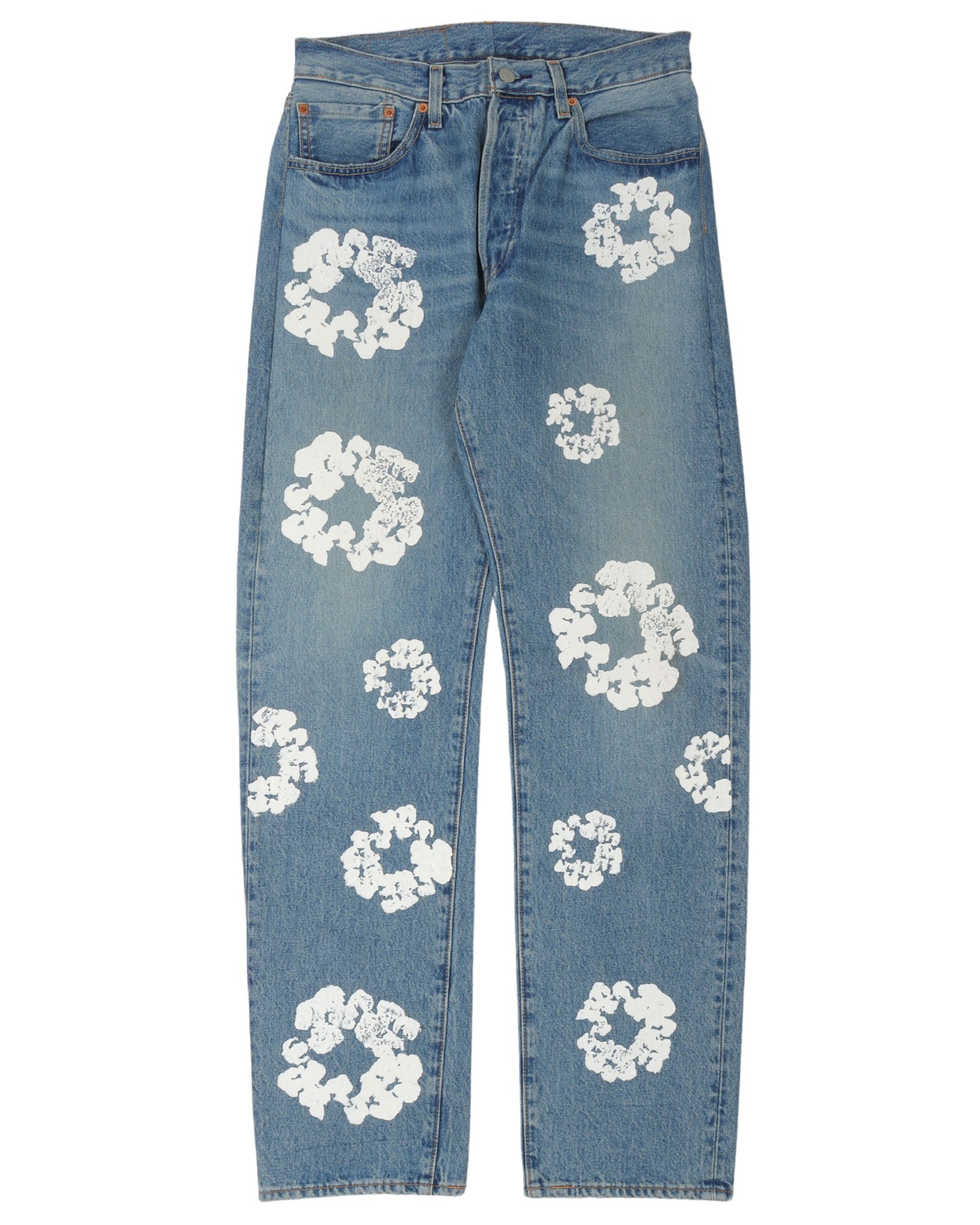 Cotton Wreath Levi Jeans