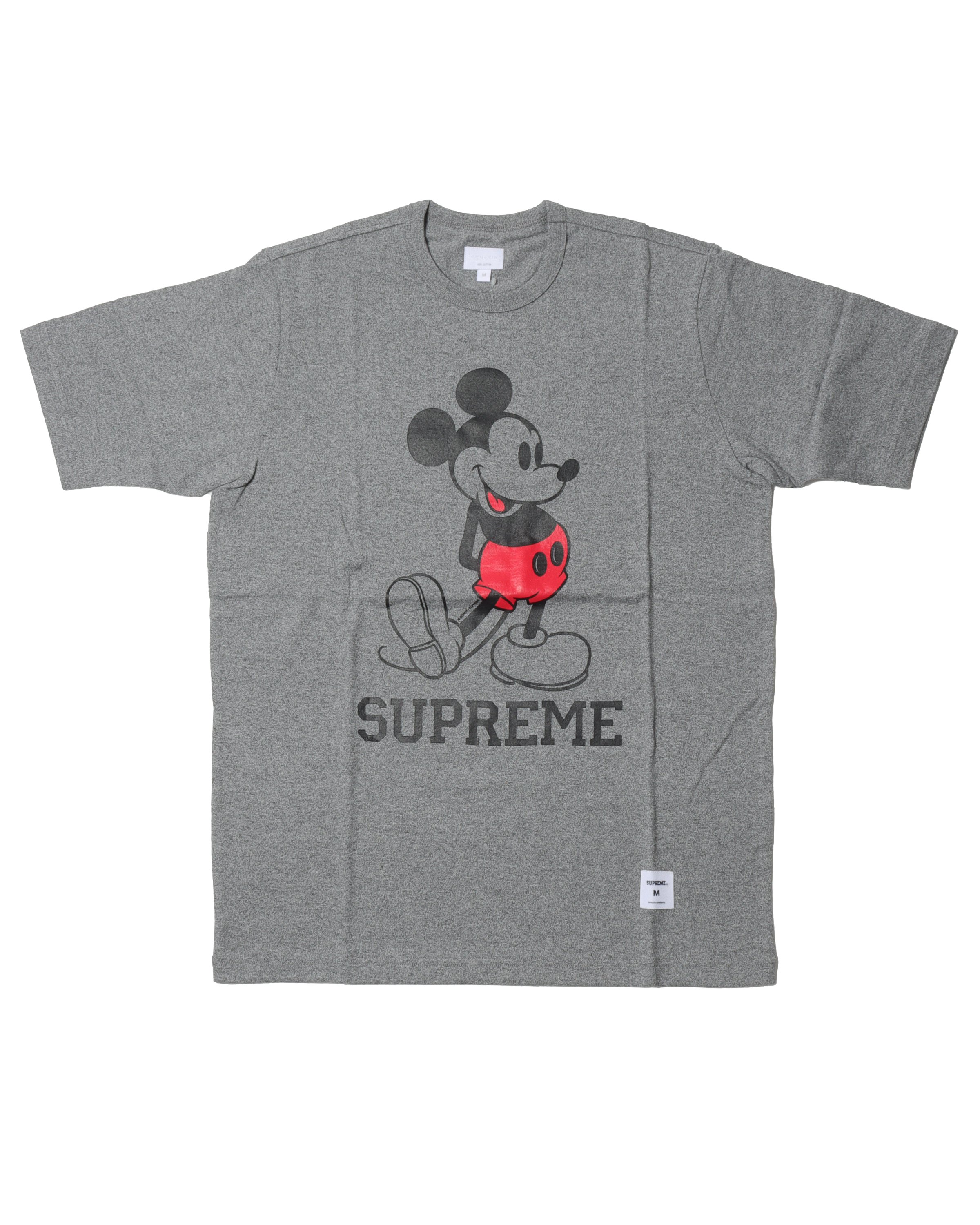 T shirt supreme shop mickey mouse