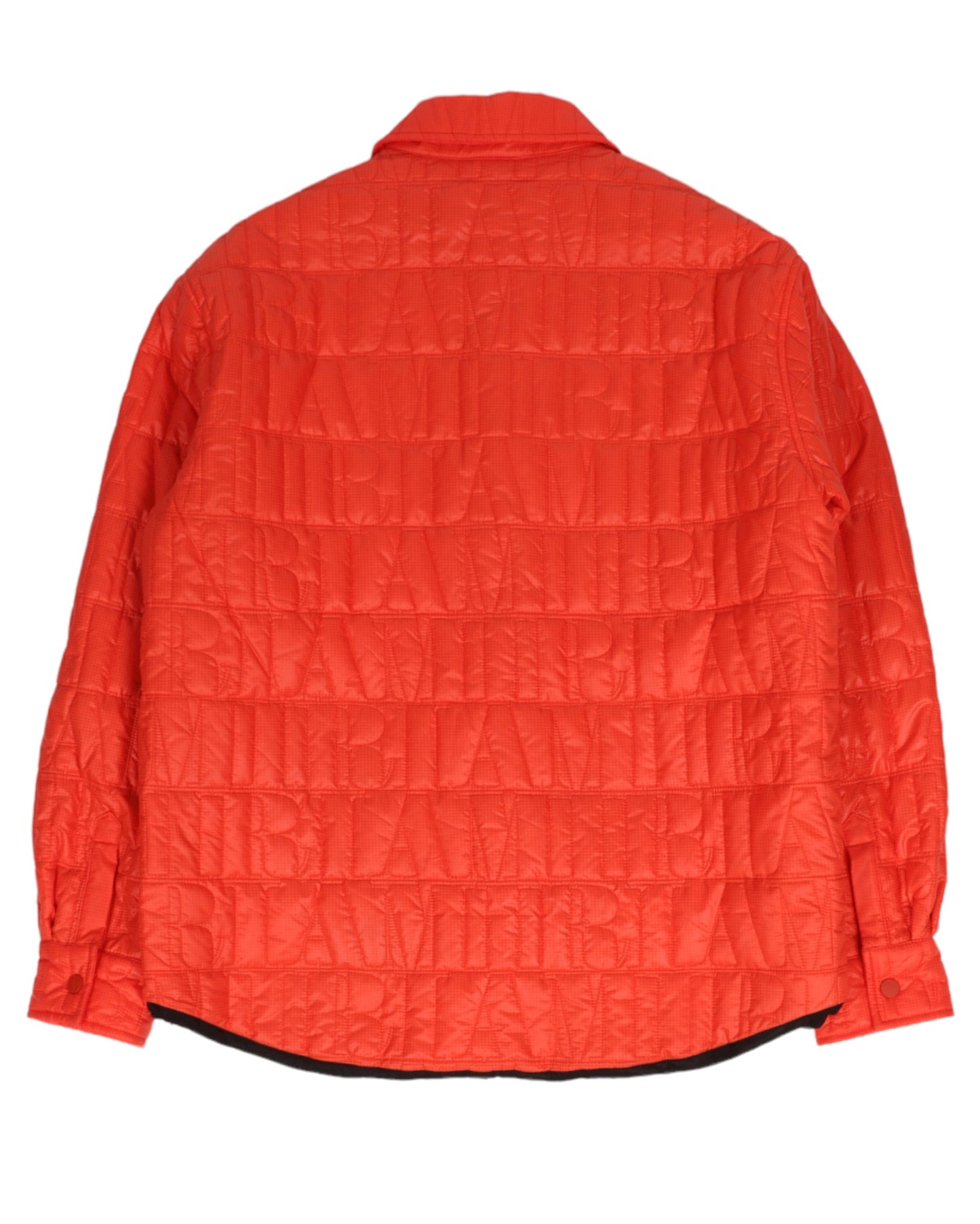 Padded Quilt Logo Button Shirt