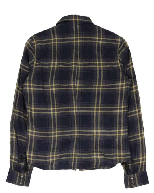 Cross Patch Flannel Shirt