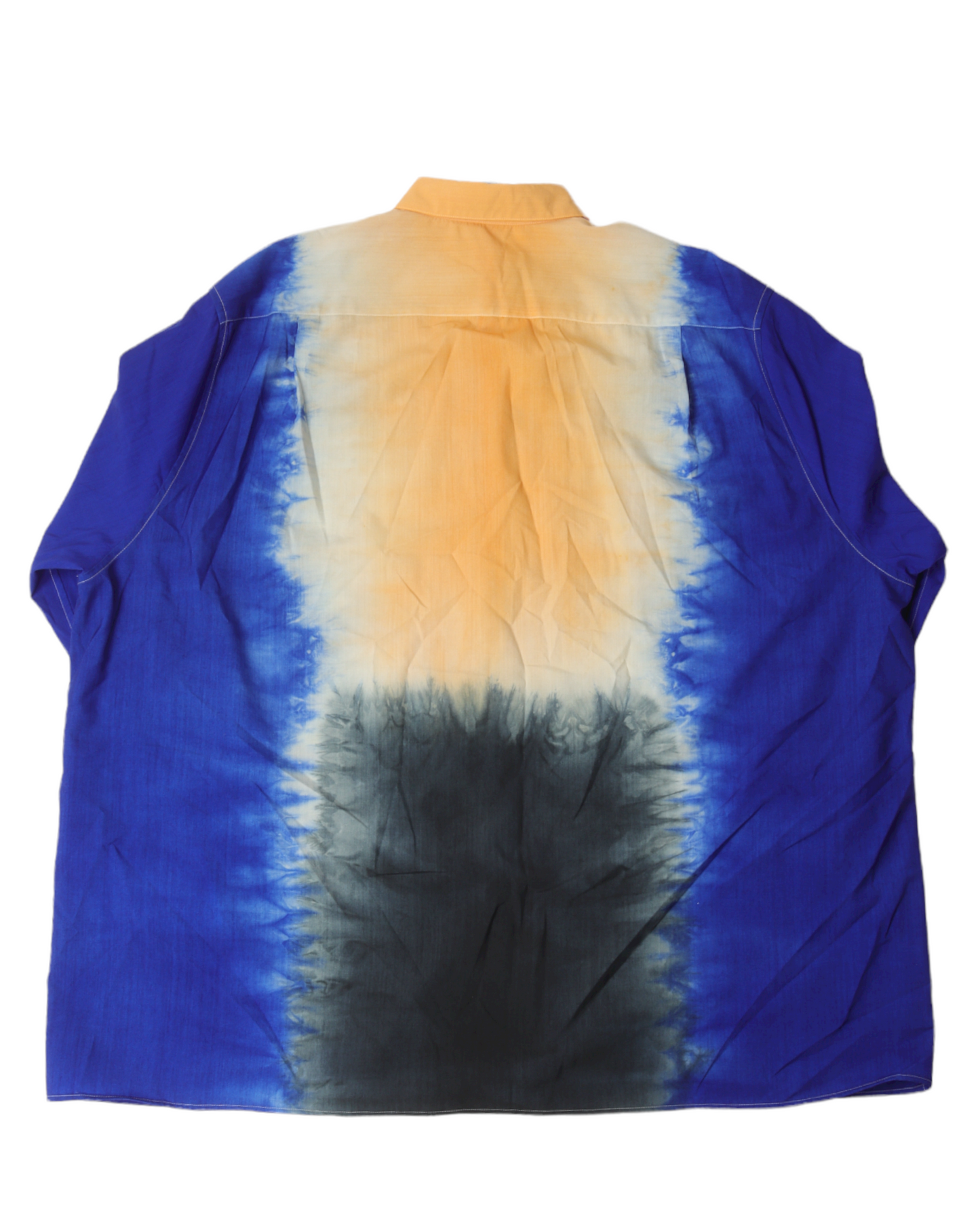 Oversized Wool Tie-Dye Shirt