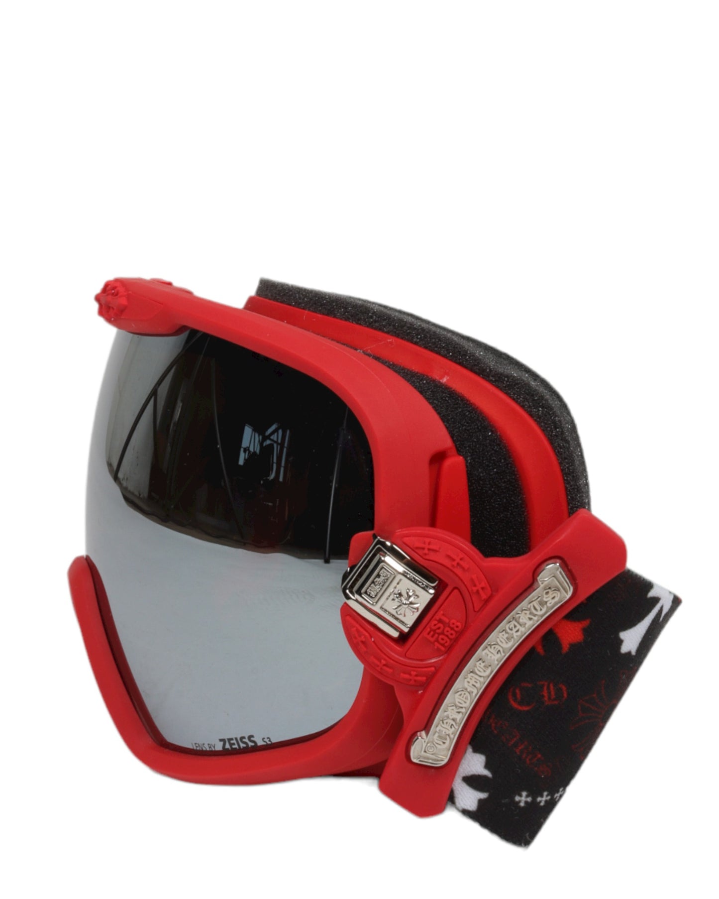 Red Snow Goggles