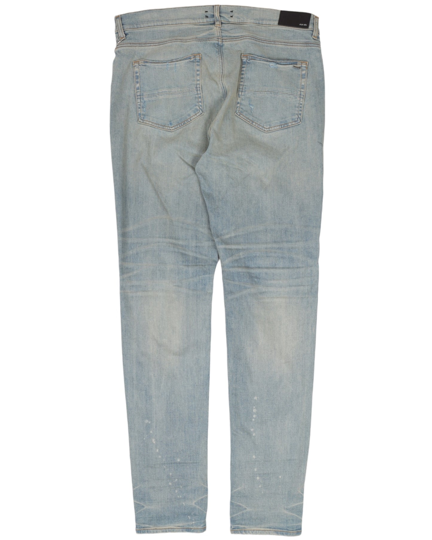 Paint Drip Logo Jeans