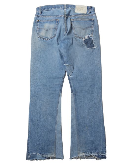 Patched La Flare Jeans