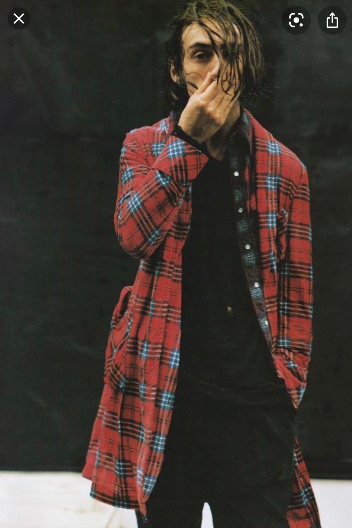 Flannel Robe Cardigan (2008) "My Own Private Portland"