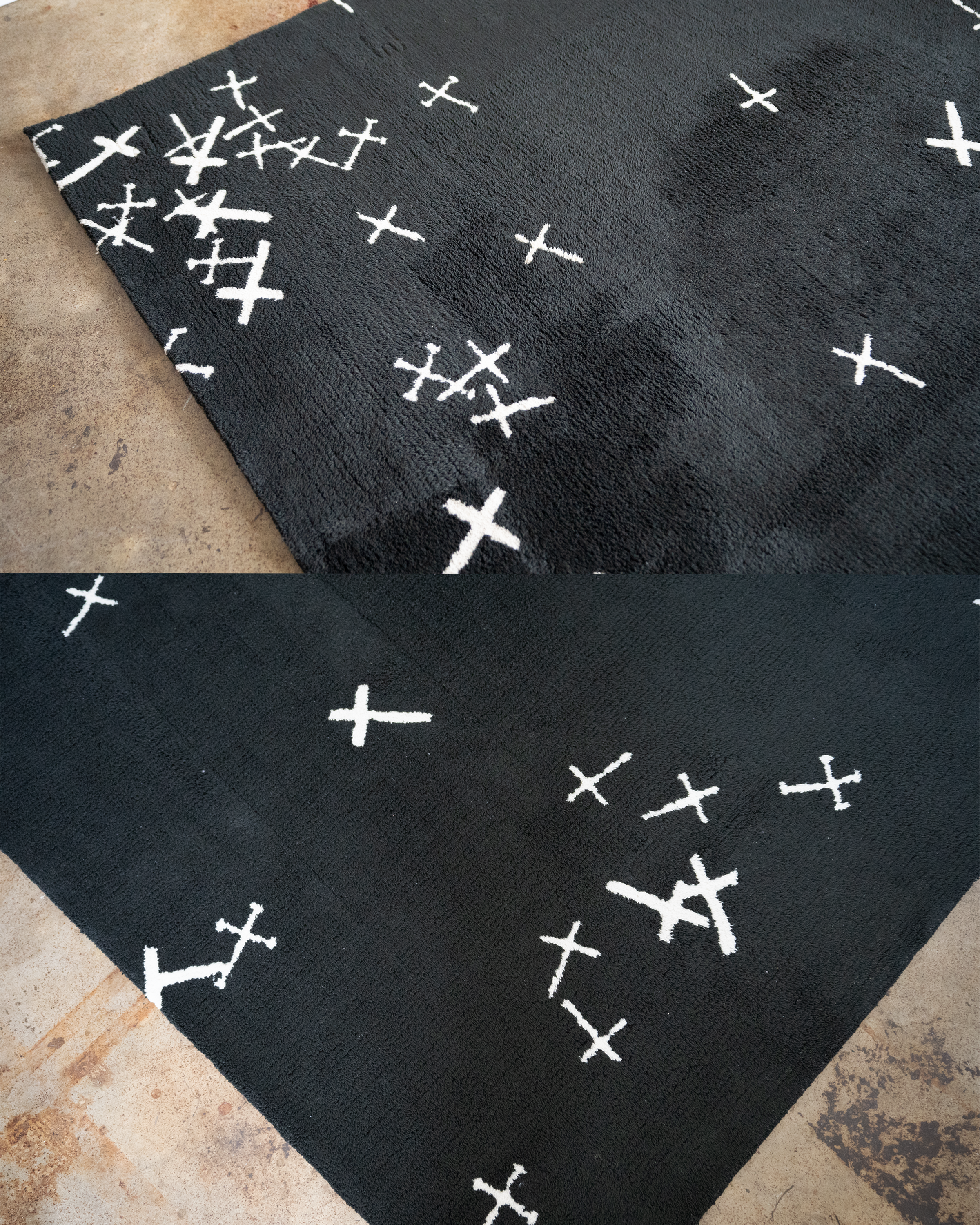 AW02 "Witch's Cell Division" Cross Rug