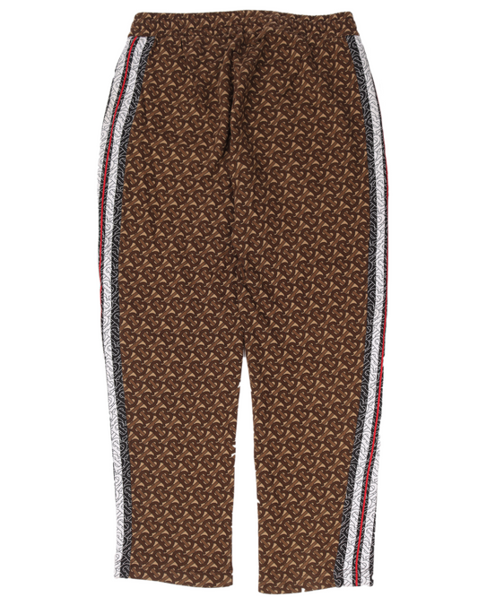 Side-Stripe Monogram Sweatpants