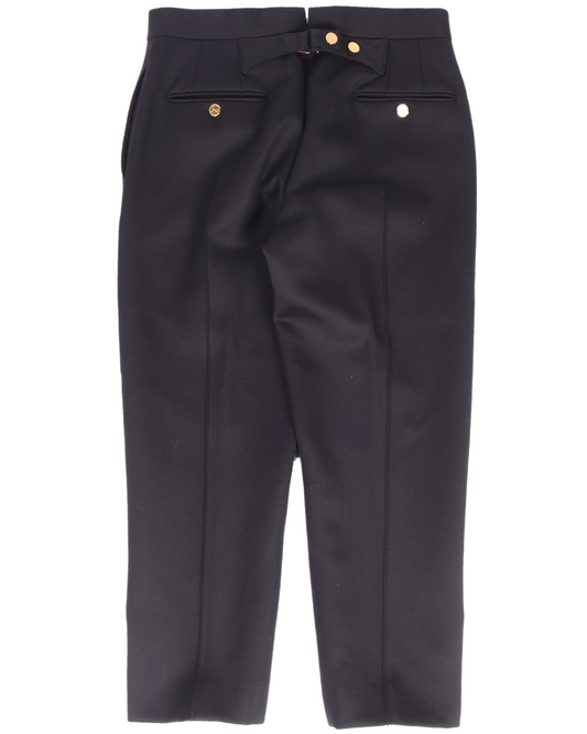 Cropped Wool Slacks