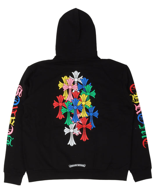 Multicolor Cross Hoodie
