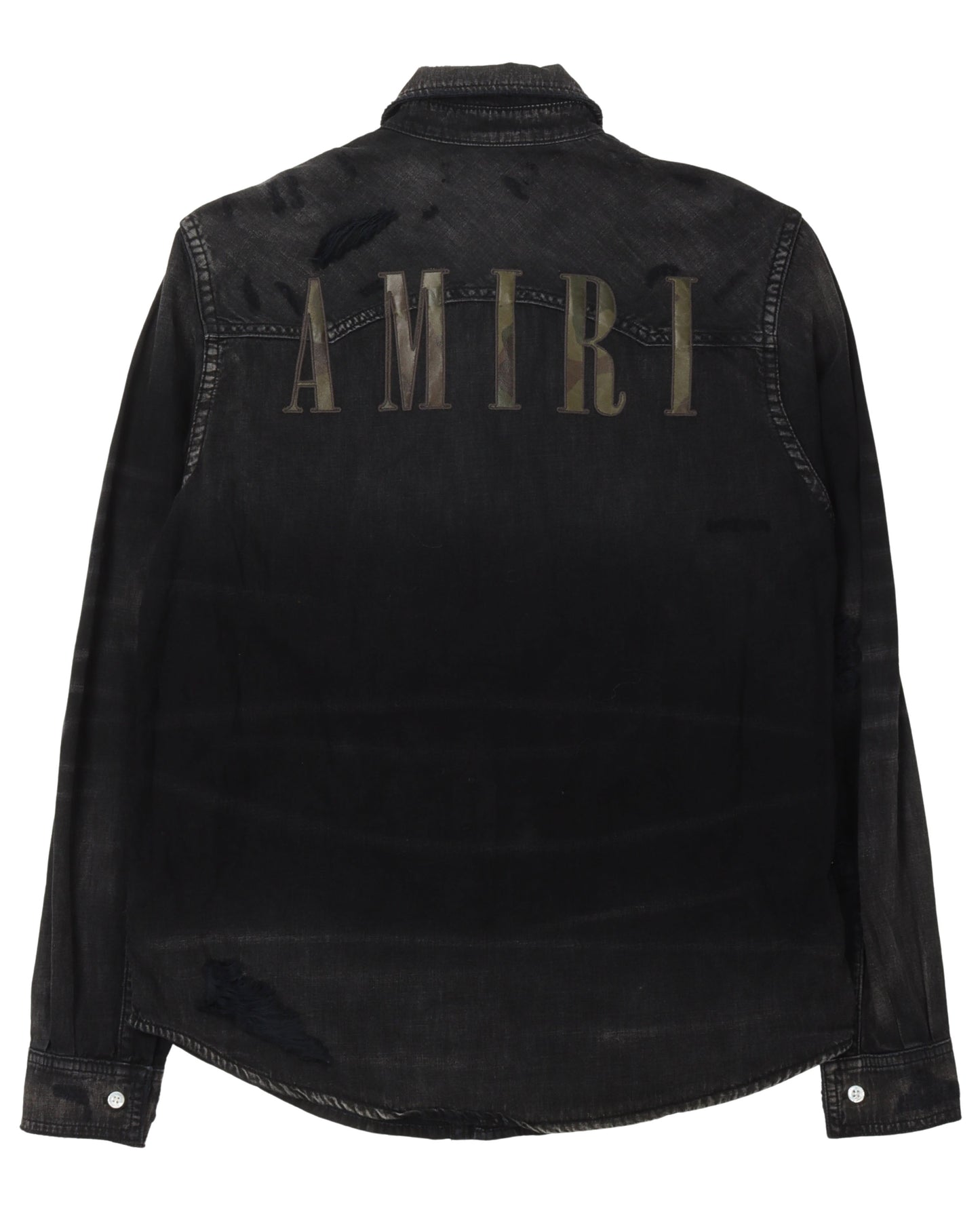 Camp Applique Denim Shirt