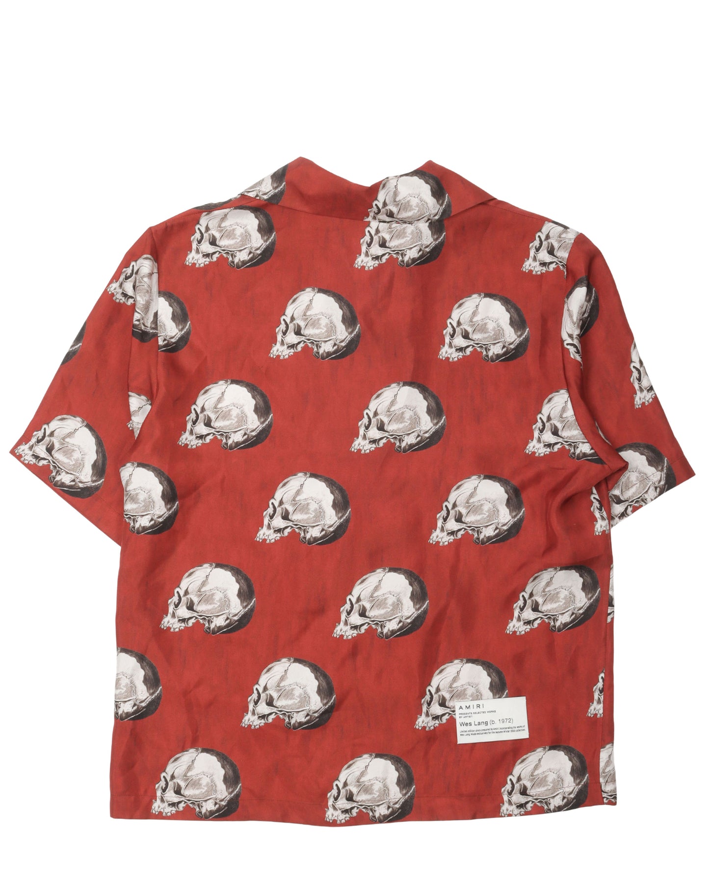 Wes Lang Skulls Silk Shirt