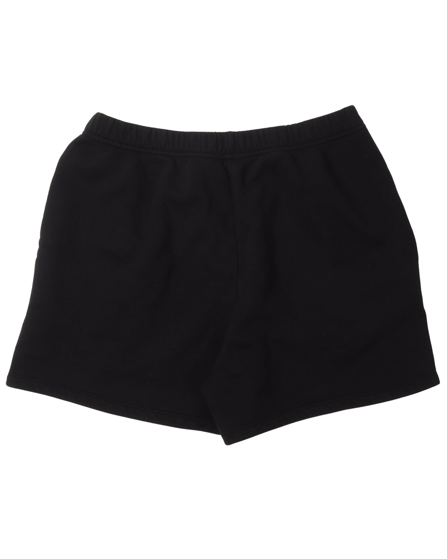 Black Cross Sweat Shorts