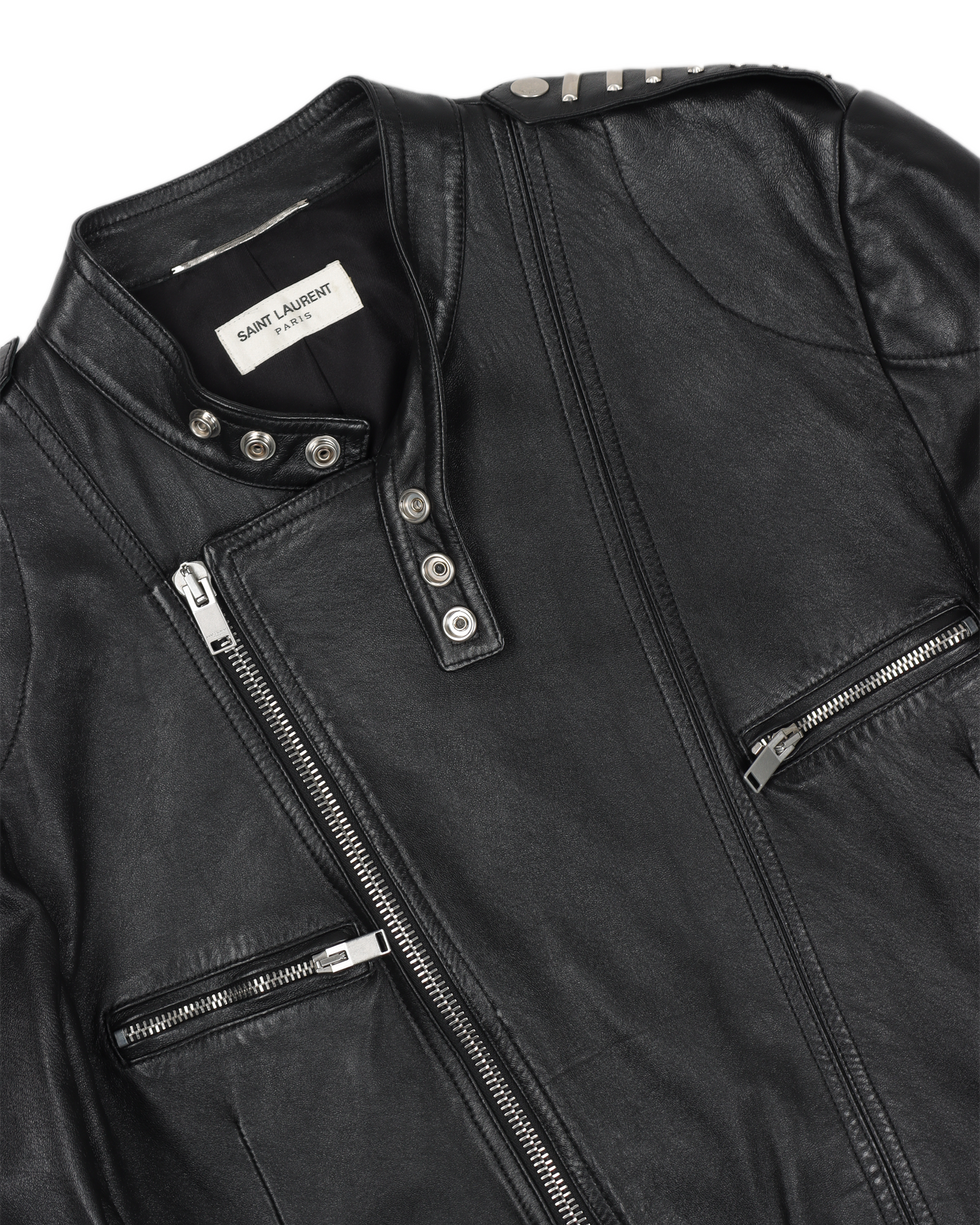 SS15 Studded Leather Jacket