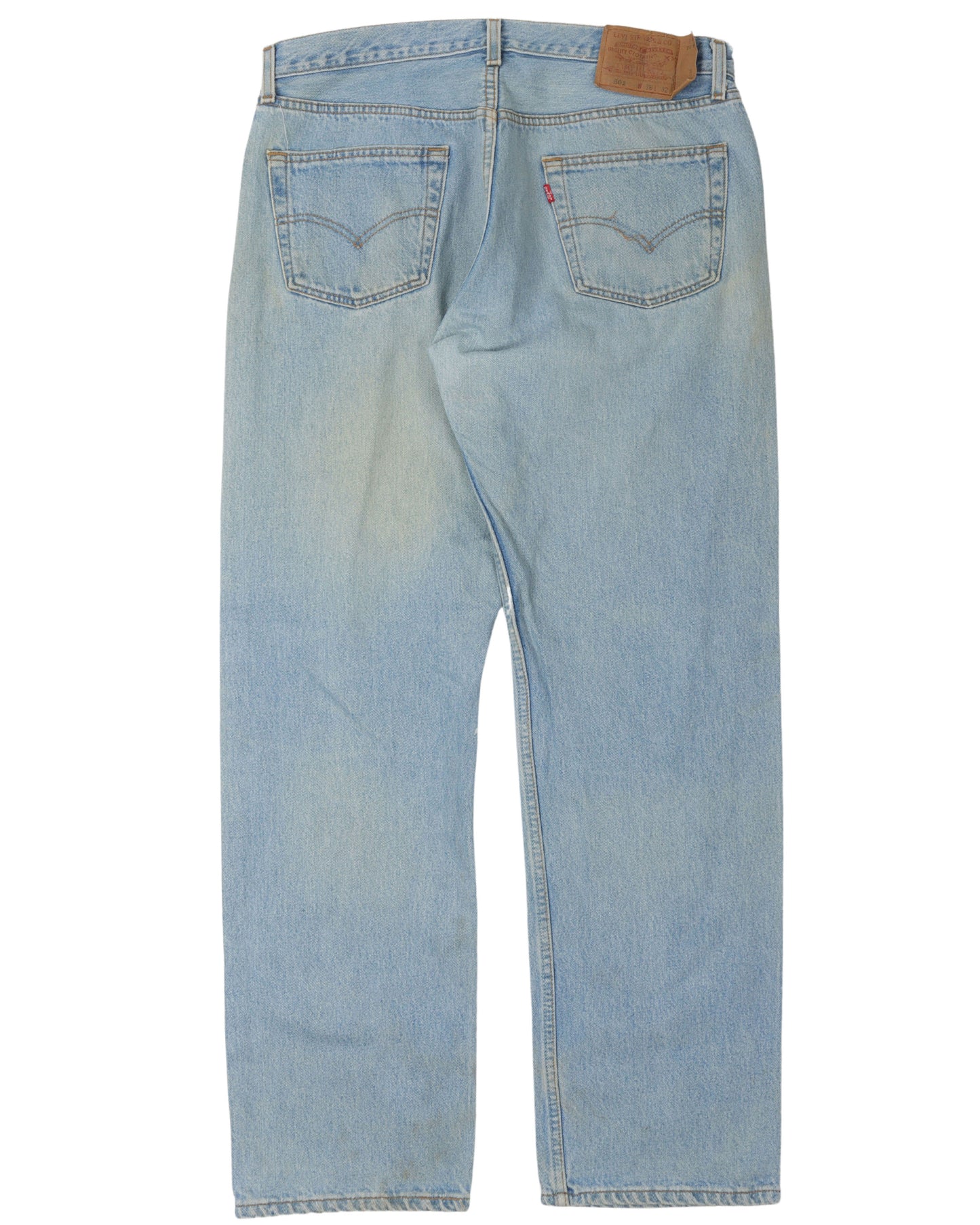 Levi's Distressed Mudwash 501 Denim