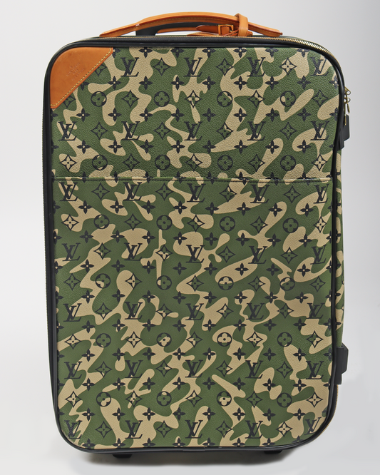 Murakami "Pegase 60" Monogramouflage Roller Suitcase