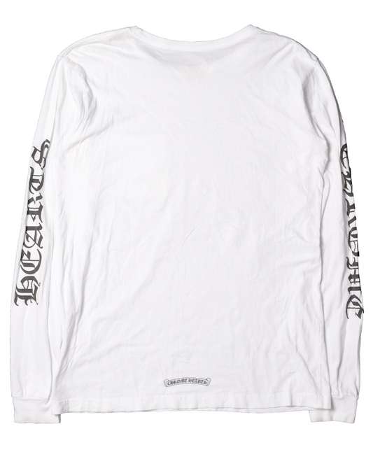 Collar Logo Long Sleeve T-Shirt