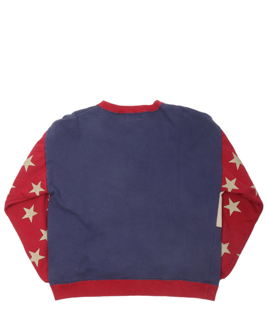 Coca-Cola Star Sleeve Crewneck