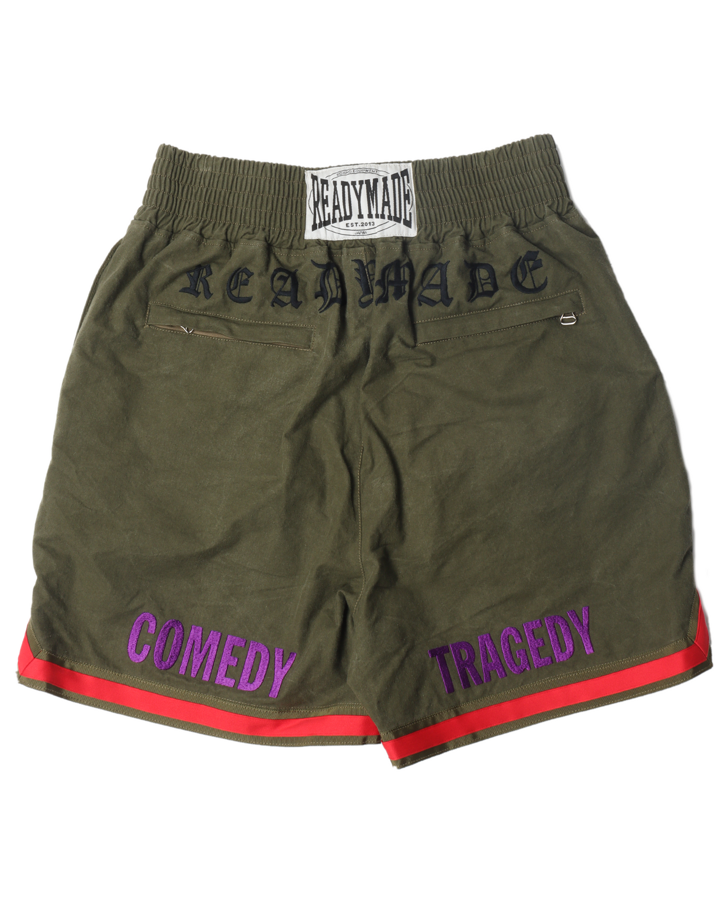 "Comedy & Tragedy" Canvas Boxing Shorts
