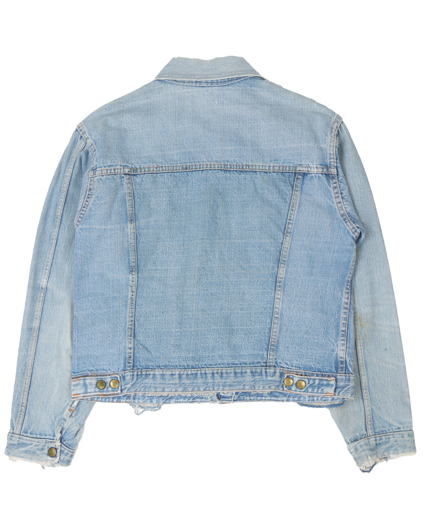 Patched Denim Jacket