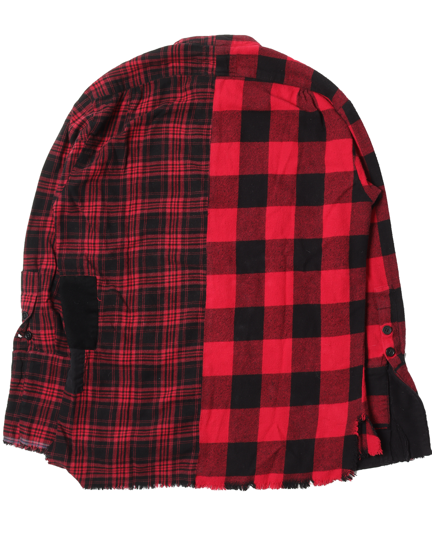 Reworked Mixed Materials Flannel