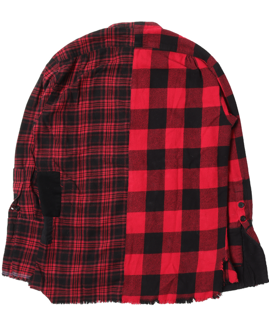 Reworked Mixed Materials Flannel
