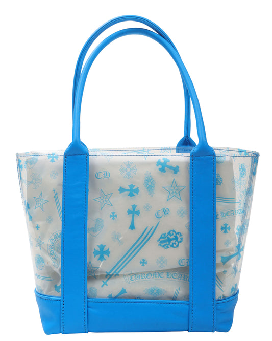 PVC Cross Patch Mini Tote Bag