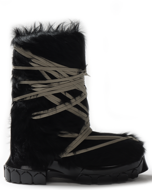 Pony-Hair Megalace Lunar Boots