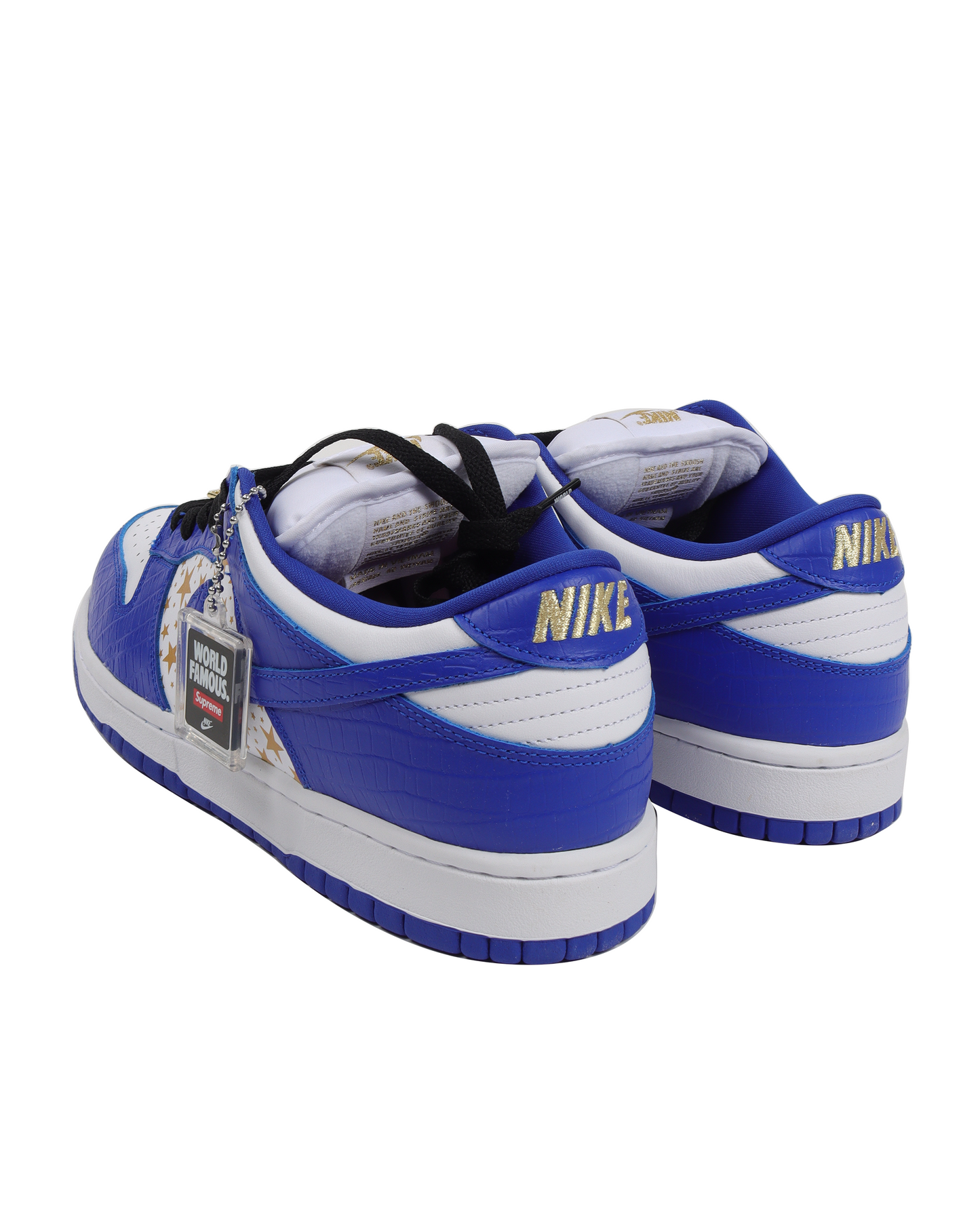 SB Dunk Low Supreme Stars Blue (2021)