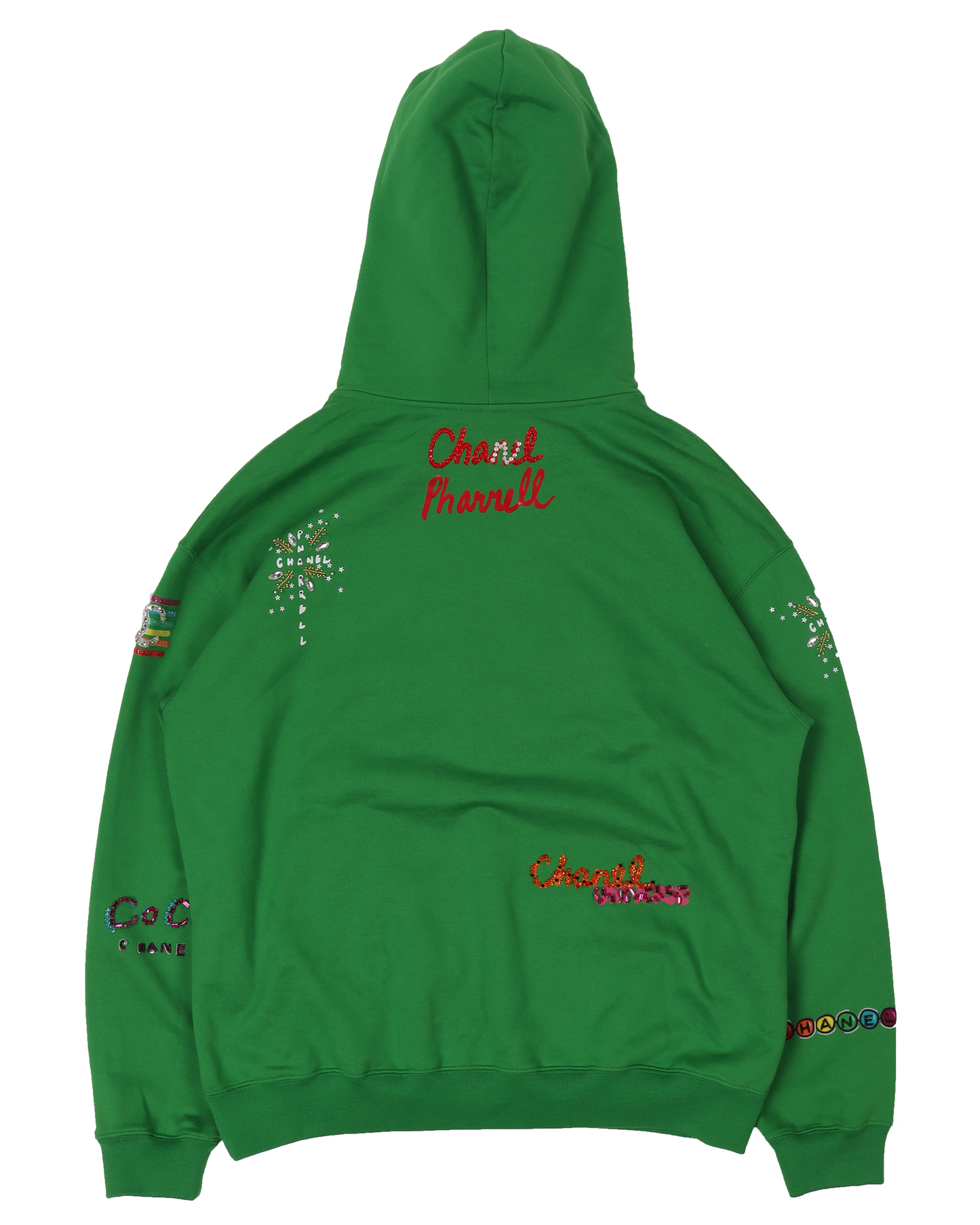 Pharrell Embroidered Logo Hoodie