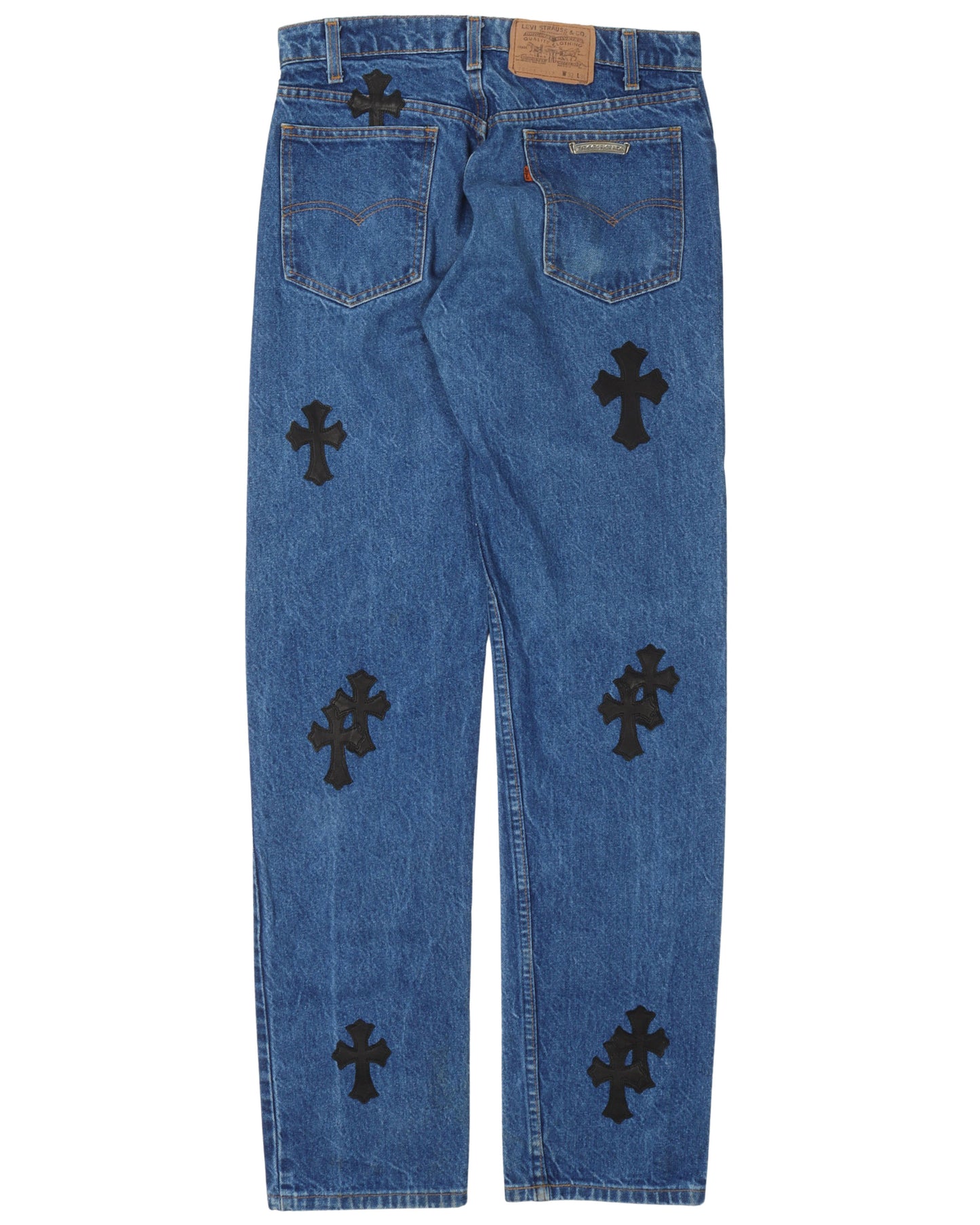 Levi's Black Cross Patch Jeans