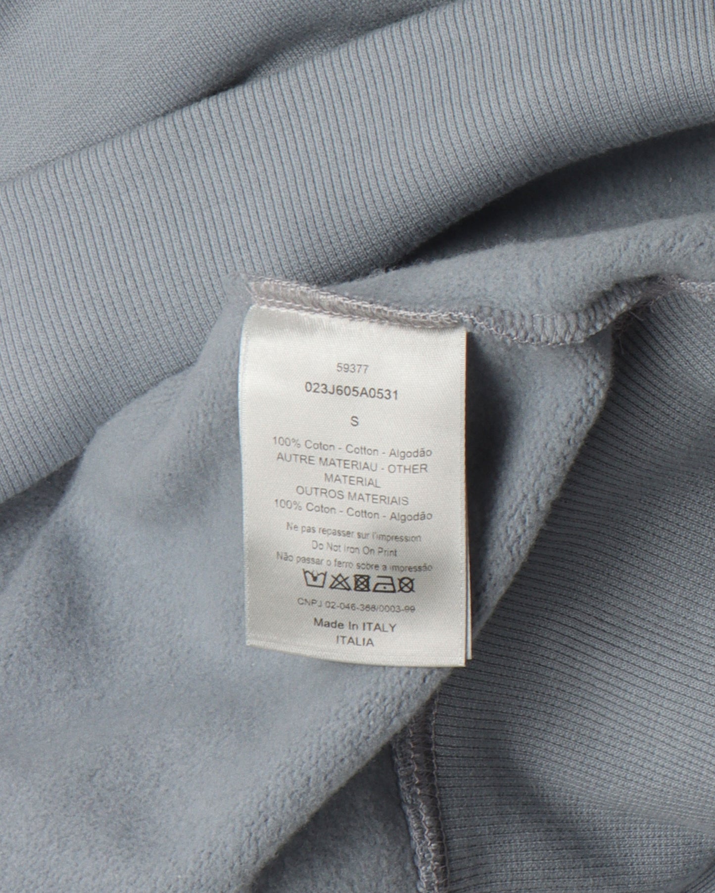 Daniel Arsham Concrete Logo Hoodie