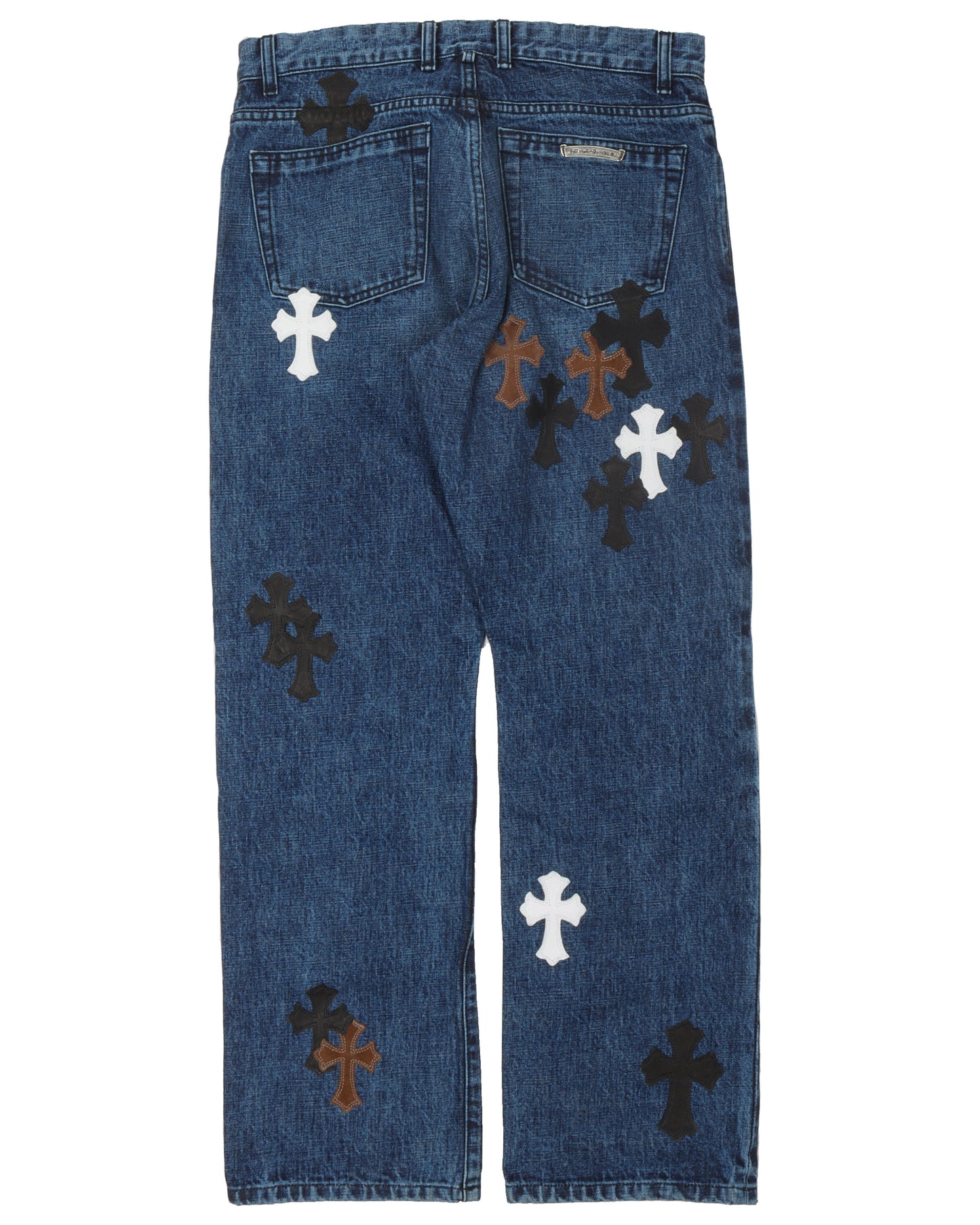 Fluer Knee Denim w/ 31 Patches