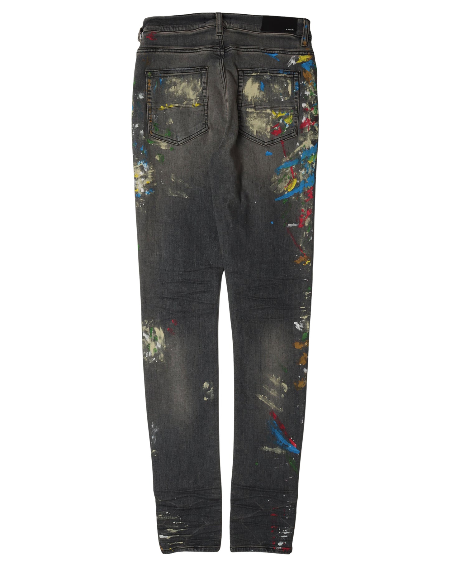 Splatter Paint Jeans