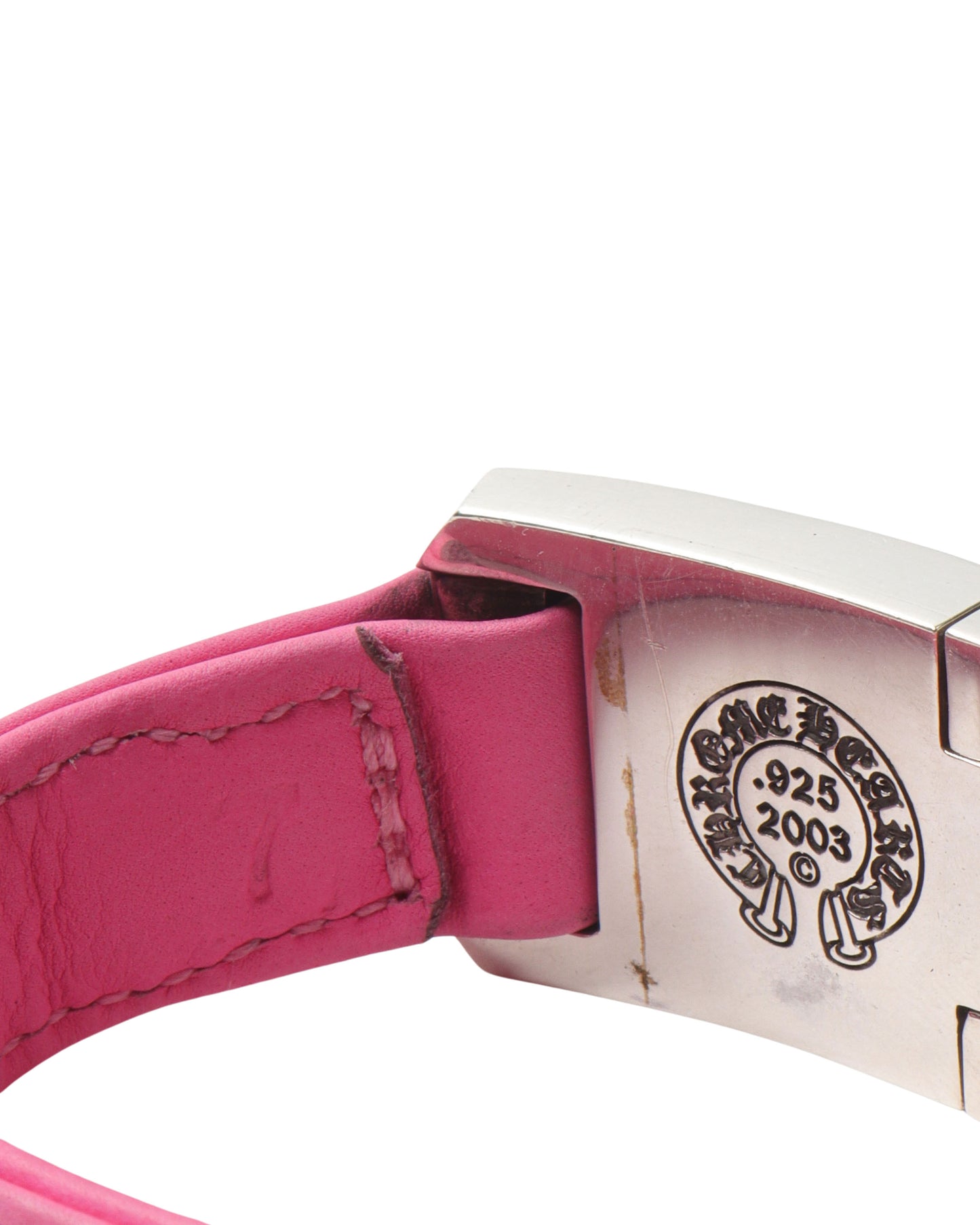 Bright Pink Buckle Bracelet