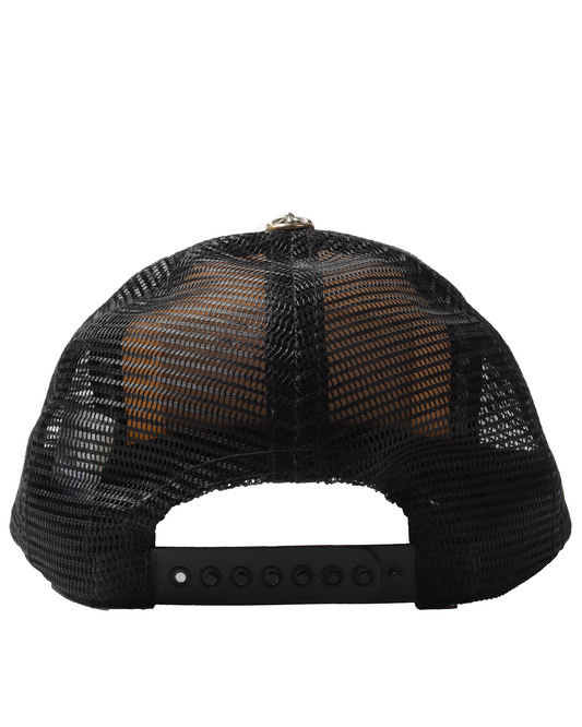 White and Black Trucker Hat