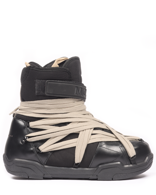 Moncler Leather Snow Boots