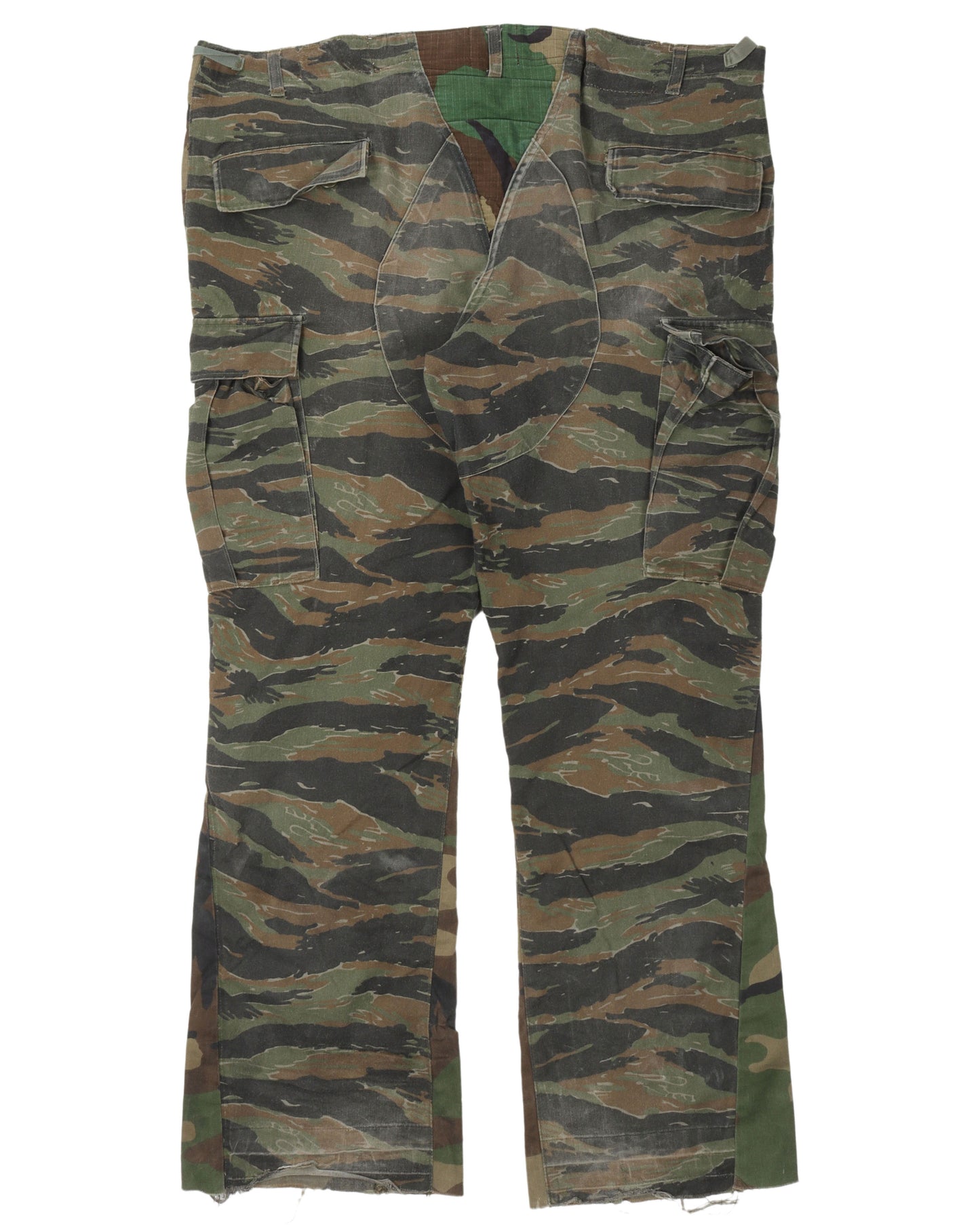 Unreleased Tiger Camo La Flare Cargo Pants