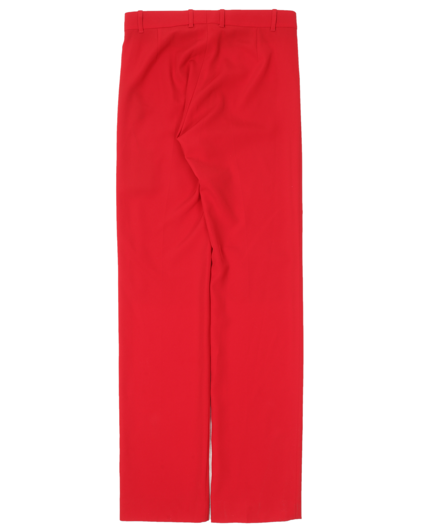 Straight-Leg Slack Trousers