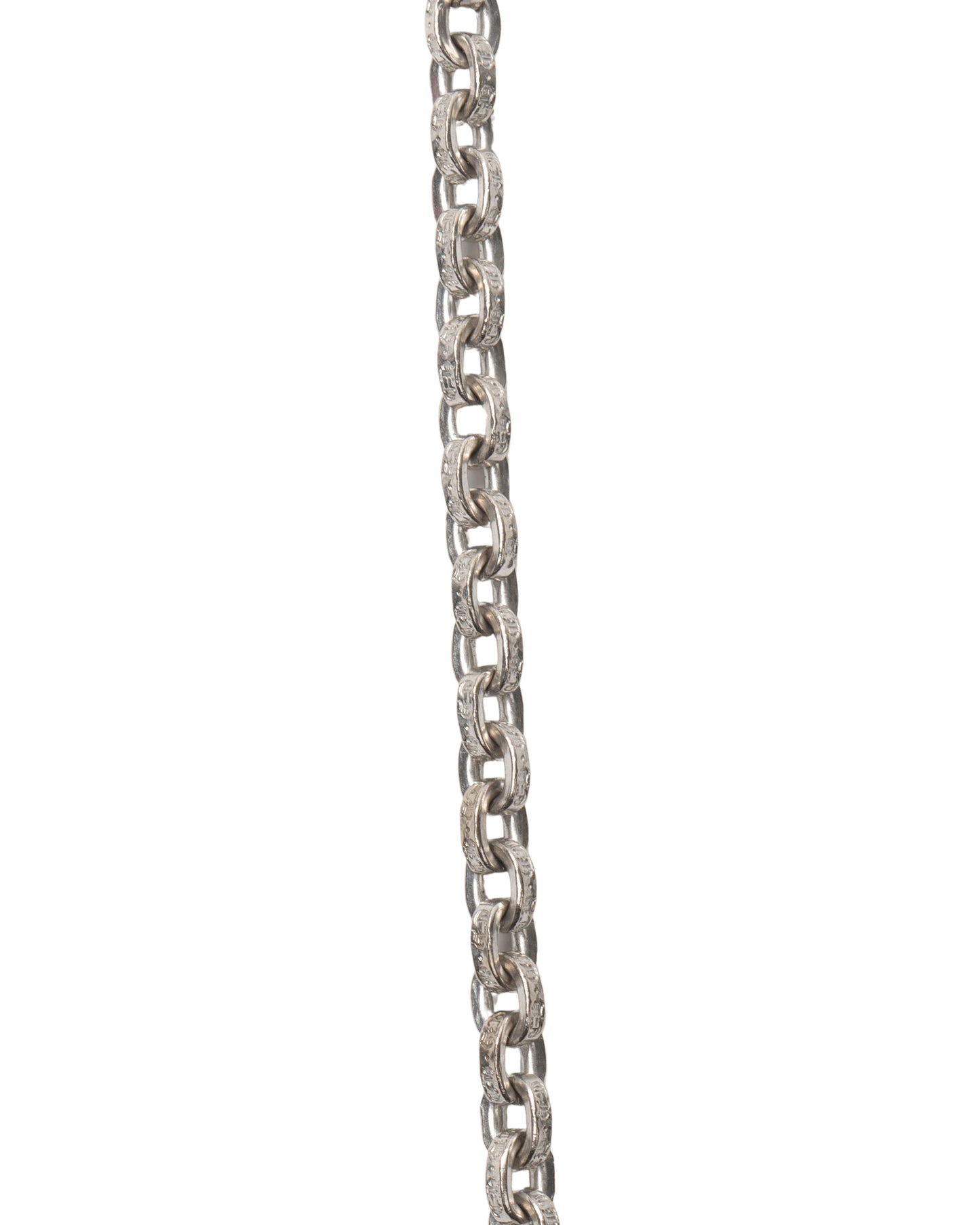 18k White Gold Paper Clip Chain