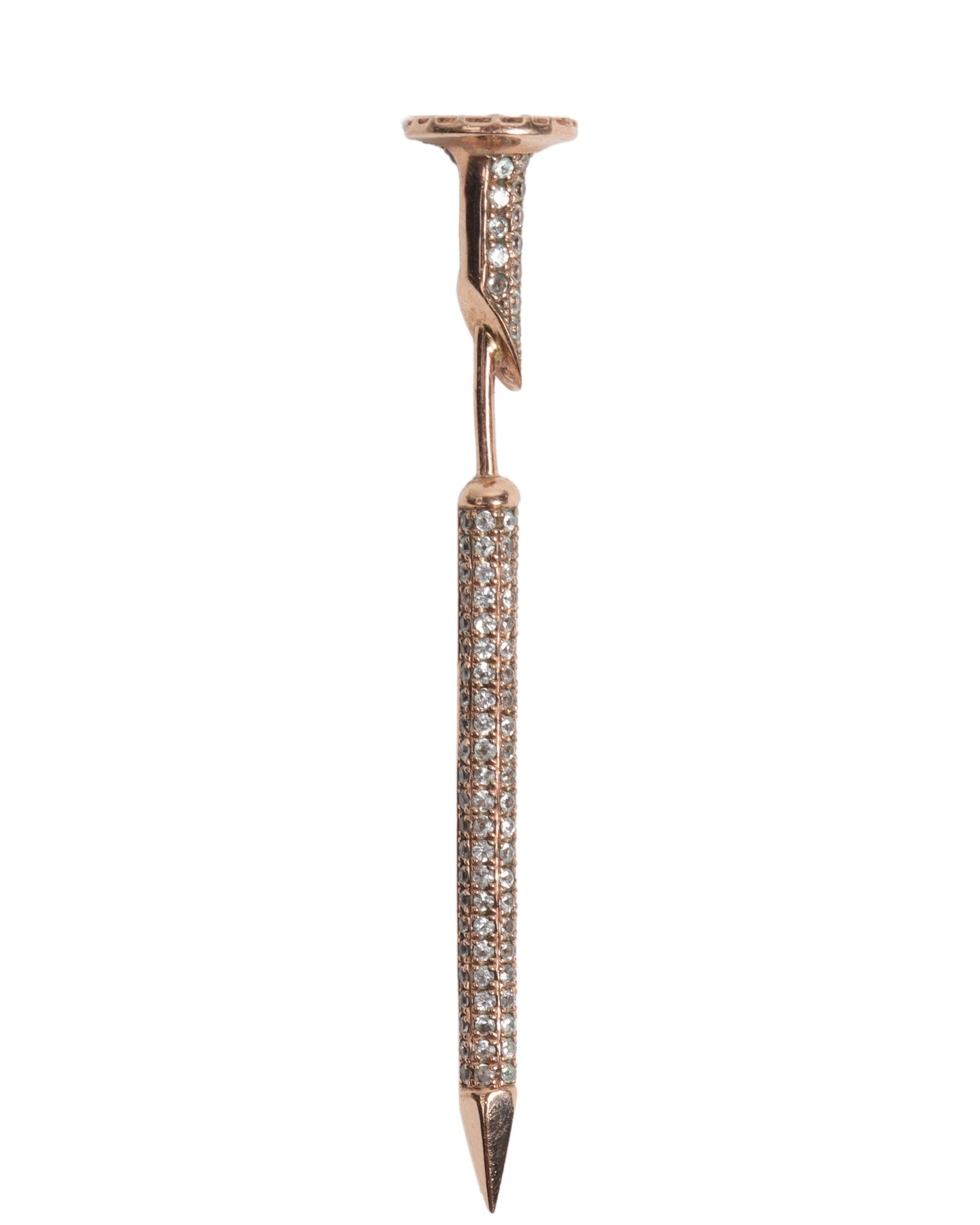 Rose Gold Nail Earring