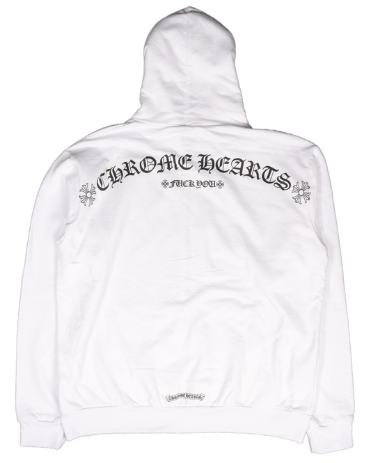 Vertical Logo Zip-Up Hoodie