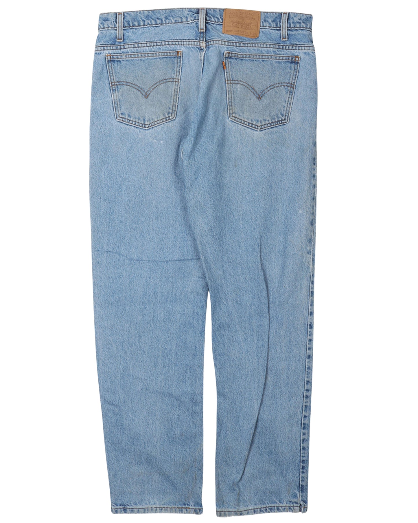 Levi 505 Orange Tab Jeans