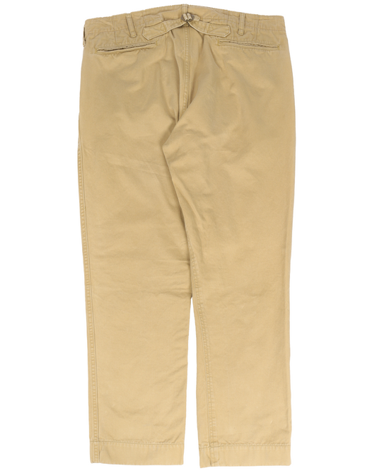 Cotton-Canvas Pants