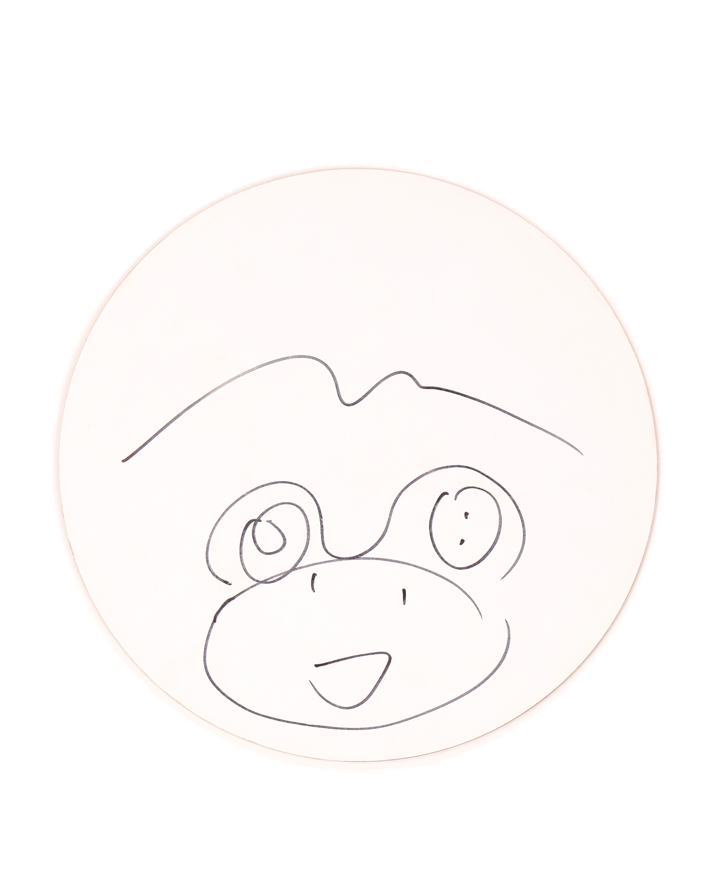 Dinner Plate w/ hand drawing